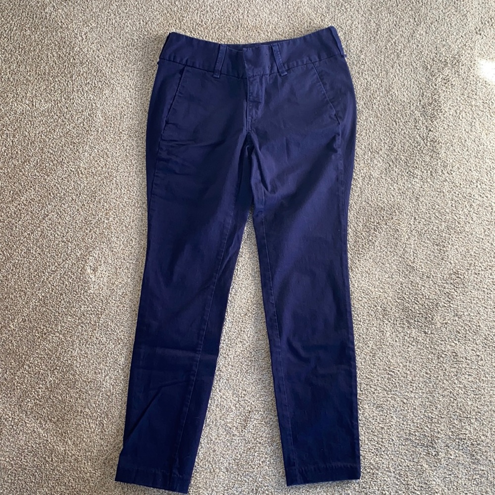 Rag & bone cotton navy blue dress pants